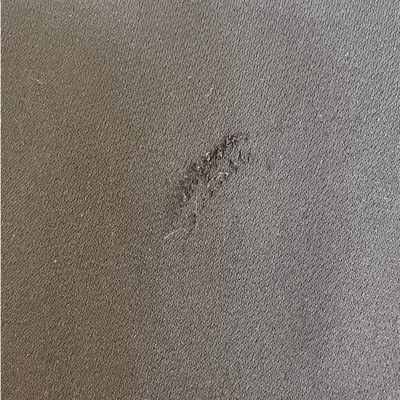 Express Women's Black Vintage Sateen Pants Rhinestones 1990's Y2K Era Size 9/10 - Picture 7 of 10